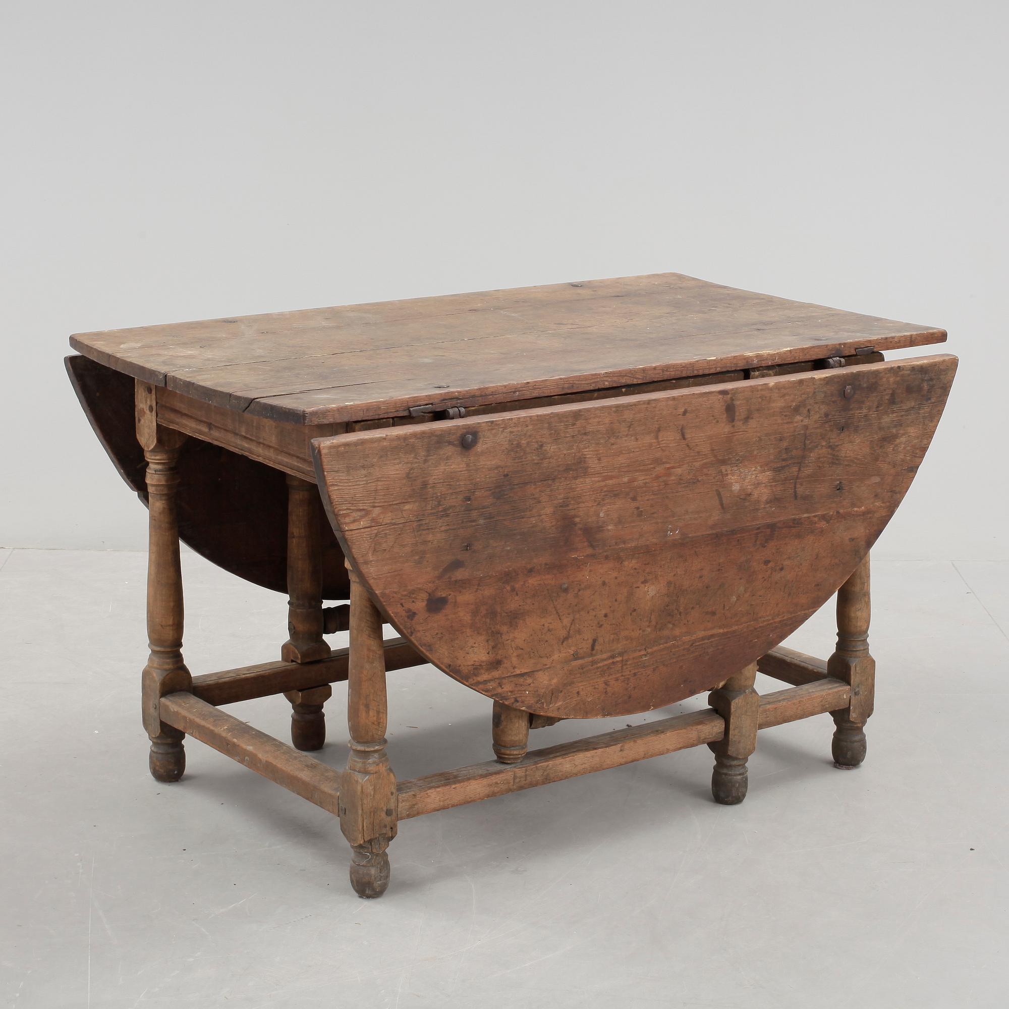 SLAGBORD, 1700-tal.
