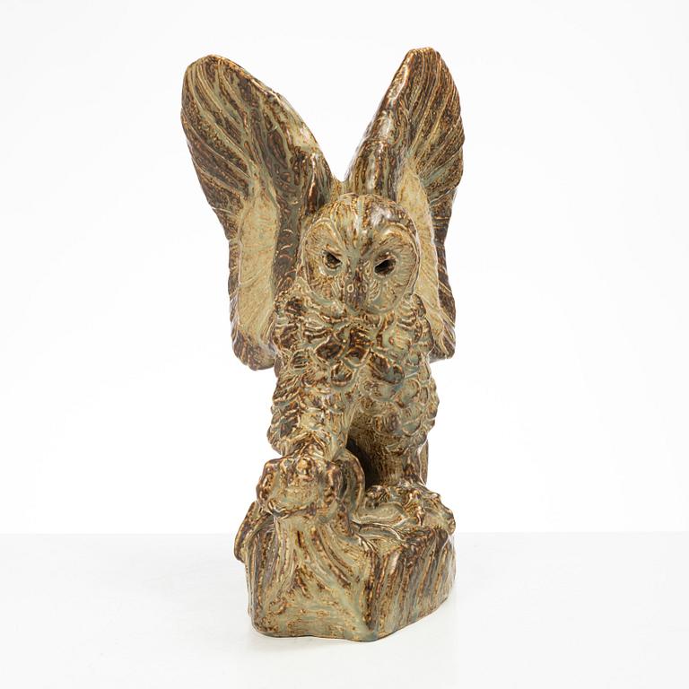 Knud Kyhn, skulptur, stengods, Royal Copenhagen, Danmark, 1960.