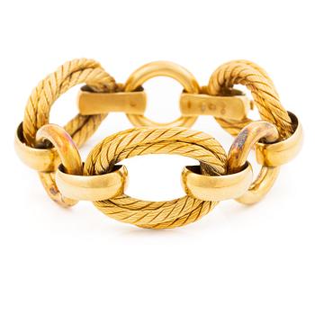 546A. A Tännler bracelet 18K gold.