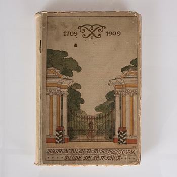 BOK, Guide de Péterhof / Путеводитель по Петергофу, tryckt i S:t Petersburg 1909.
