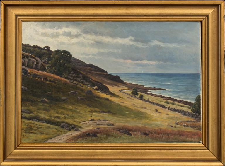 AXEL HJALMAR LINDQVIST, oil on canvas signed.