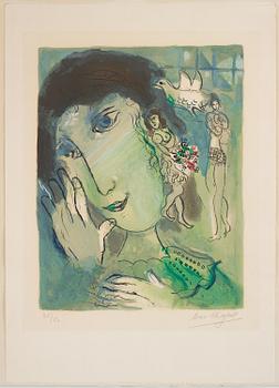 866. Marc Chagall, "Le Poète".