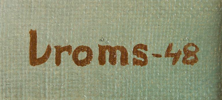 Arvid Broms, Naken.