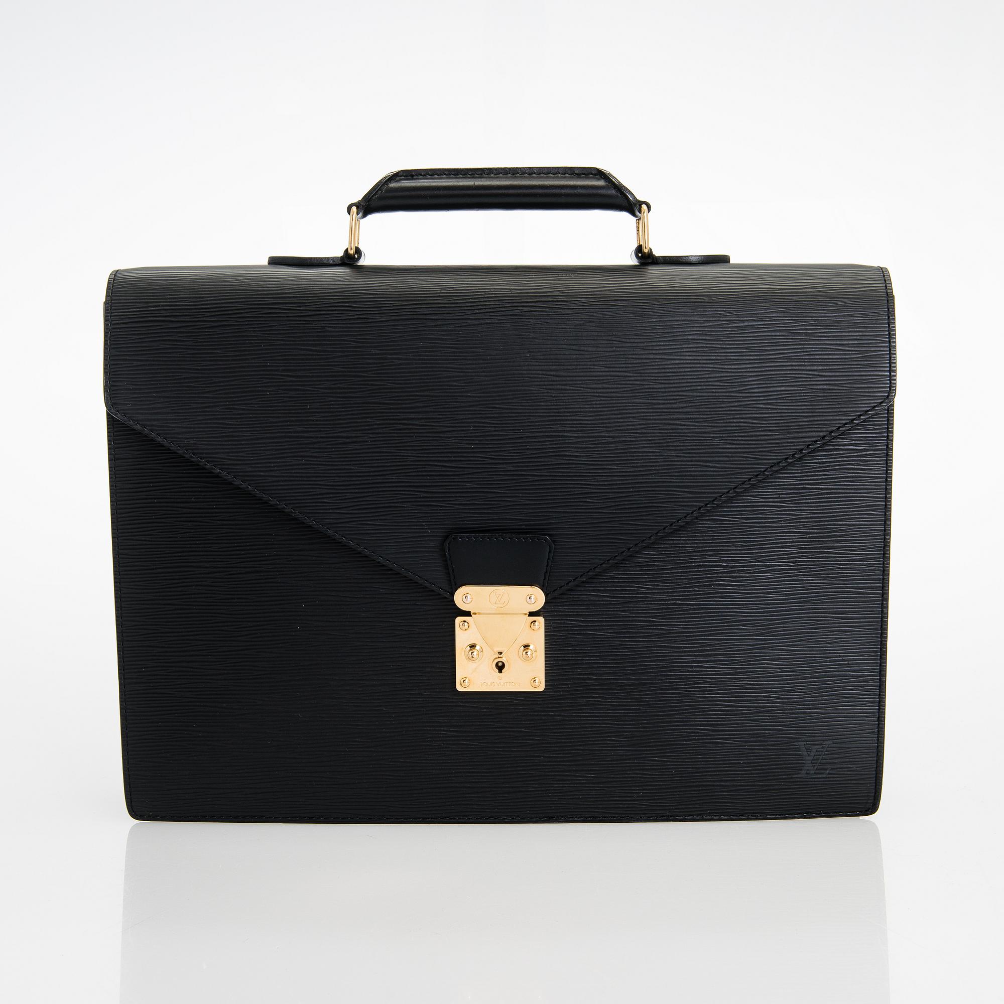 Louis Vuitton, An Epi leather 'Ambassador' Briefcase.