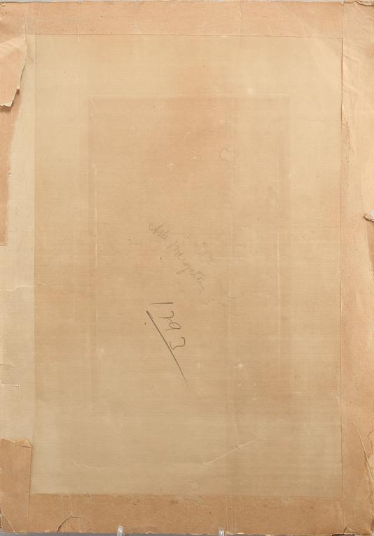 CARL LARSSON, efter, etsning, ej signerad, utgiven av Föreningen för grafisk konst, 1904.