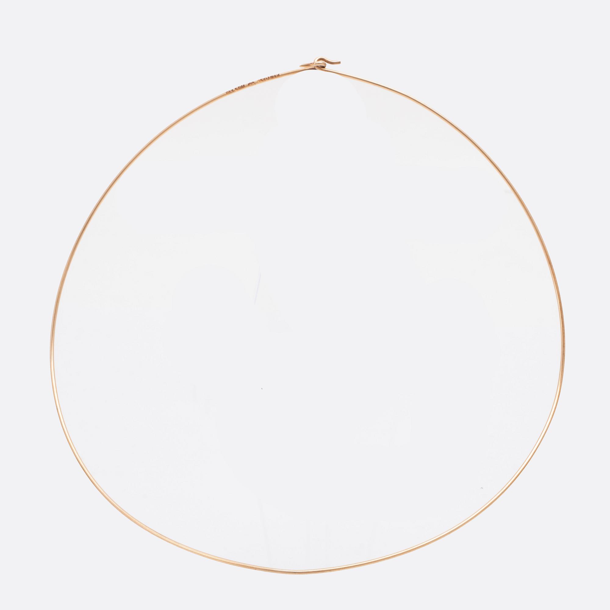 Halsband 18K guld Altona 1972.