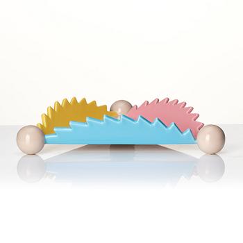Masanori Umeda, a "Parana" bowl, Alessio Sarri Ceramiche for Memphis, Italy, post 1983.