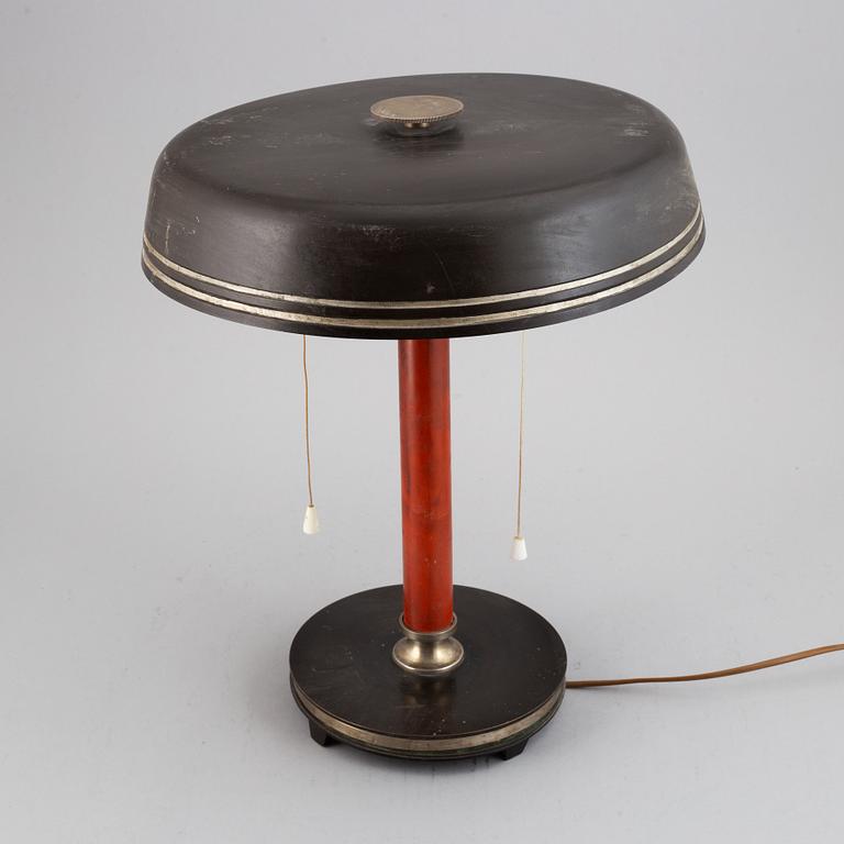 BORDSLAMPA, funkis, 1900-talets första hälft.