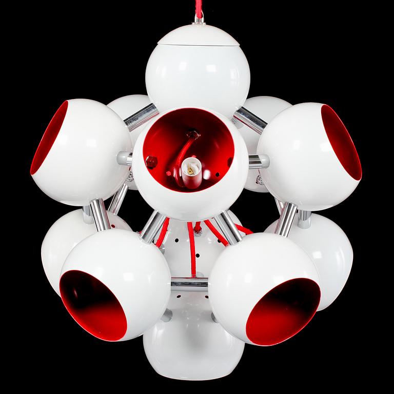 TAKLAMPA, "Spazio", by Rydéns, 2000-tal. Höjd 52 cm.