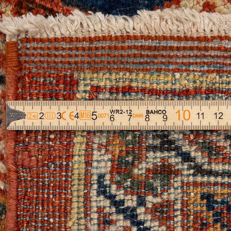 An antique Mahal carpet, West Persia, c. 358 x 266 cm.