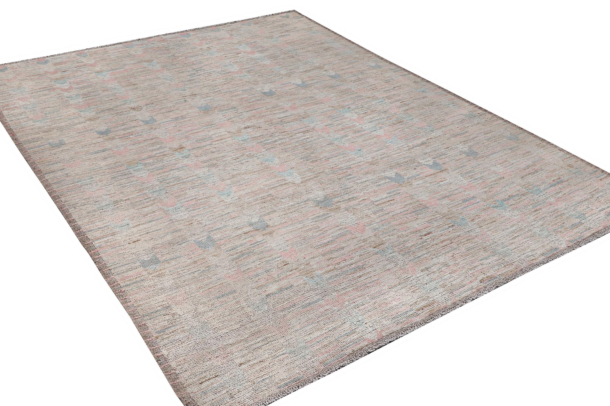 A Moroccan carpet, c. 363 x 284 cm.