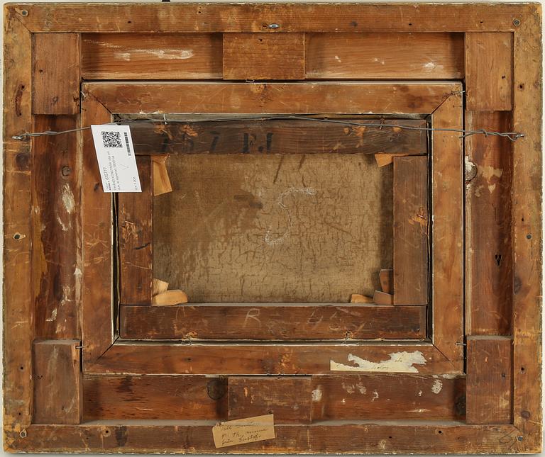 OKÄND KONSTNÄR, olja på duk, ej signerad, 1800-tal.