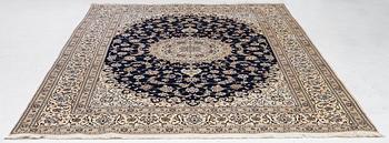 Carpet, Nain, approx. 313 x 205 cm.