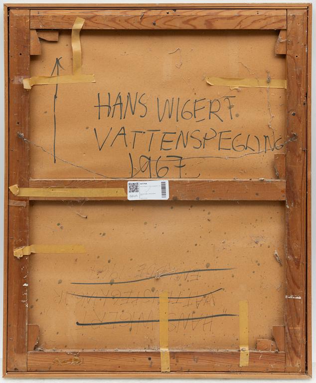 Hans Wigert, "Vattenspegling".