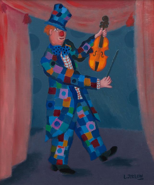 Lennart Jirlow, Fiolspelande clown.