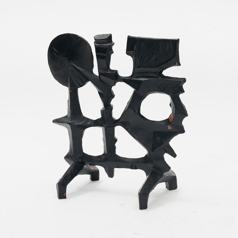 Olle Hermansson, an andiron, 1960s.
