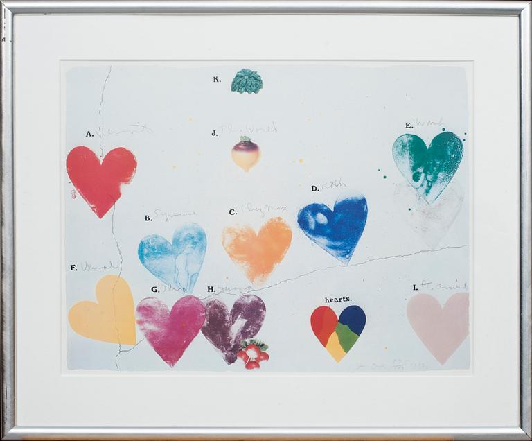 JIM DINE, affisch/offsettryck.