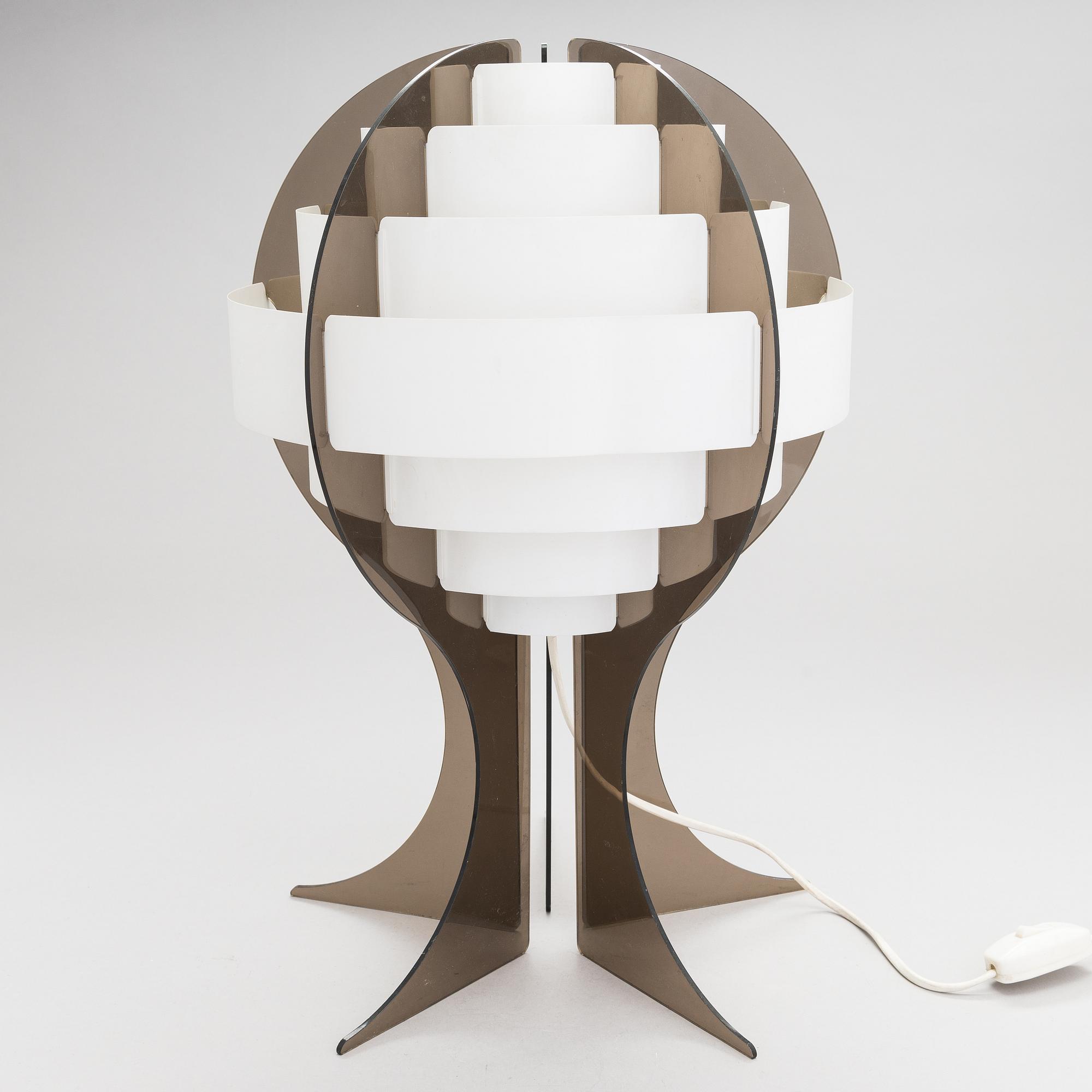 A table lamp, Flemming Brylle & Preben Jacobsen, Denmark latter half of the 20th century.