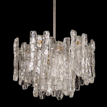 TAKLAMPA, "Ice block chandelier", J.T Design, Kalmar, Österrike, 1960-tal.