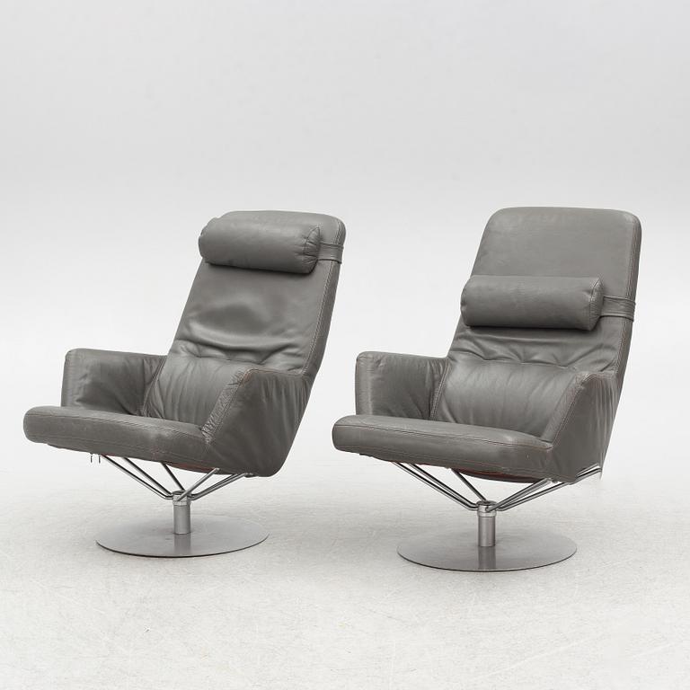 Kenneth Bergenblad, armchairs, a pair, "Superroto", Dux, model designed in 1987.