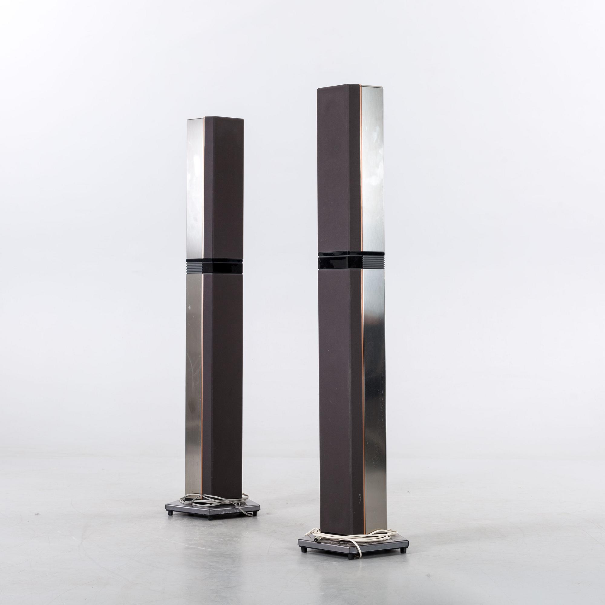 HÖGTALARE, ett par, Beovox Penta 6611. Bang & Olufsen 1986