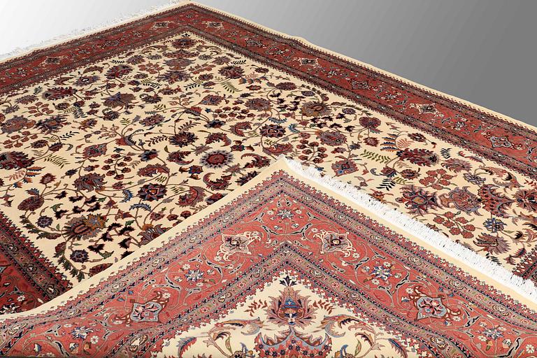 A CARPET, oriental, around 372 x 275 cm.