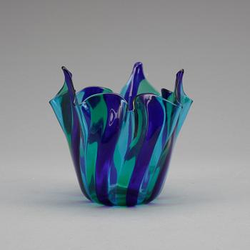 NÄSDUKSSKÅL, glas, Vetreria Aureliano Toso, Murano, Italien trol 1940-50-tal.