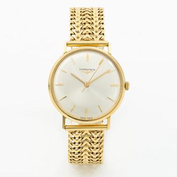 Longines, wristwatch, 33 mm.