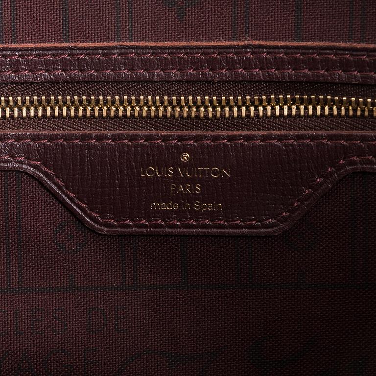 Louis Vuitton, "Sepia Monogram Idylle Neverfull MM", laukku.