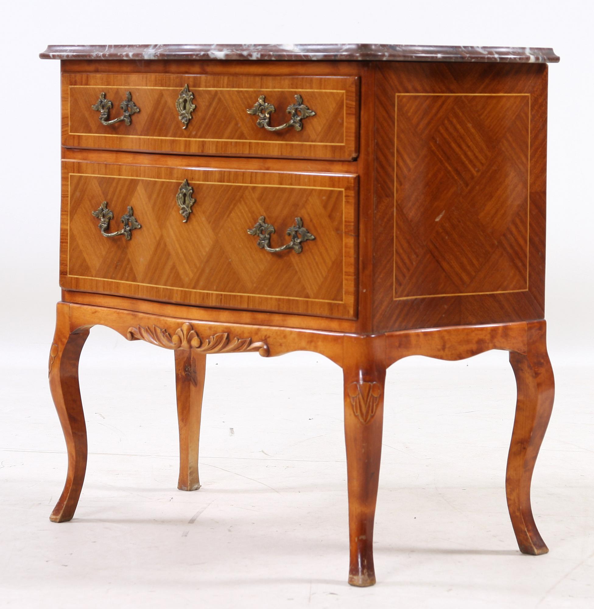 BYRÅ, Louis XV-stil, 1900-tal.