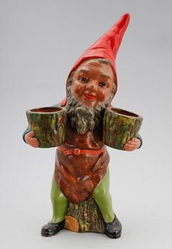 FIGUR, terrakotta, Heissner, tidigt 1900-tal.