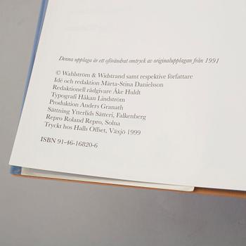 4 books on Swedish glass and porcelain.