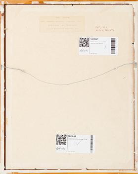 Anders Zorn, etsning, 1907, signerad med blyerts.