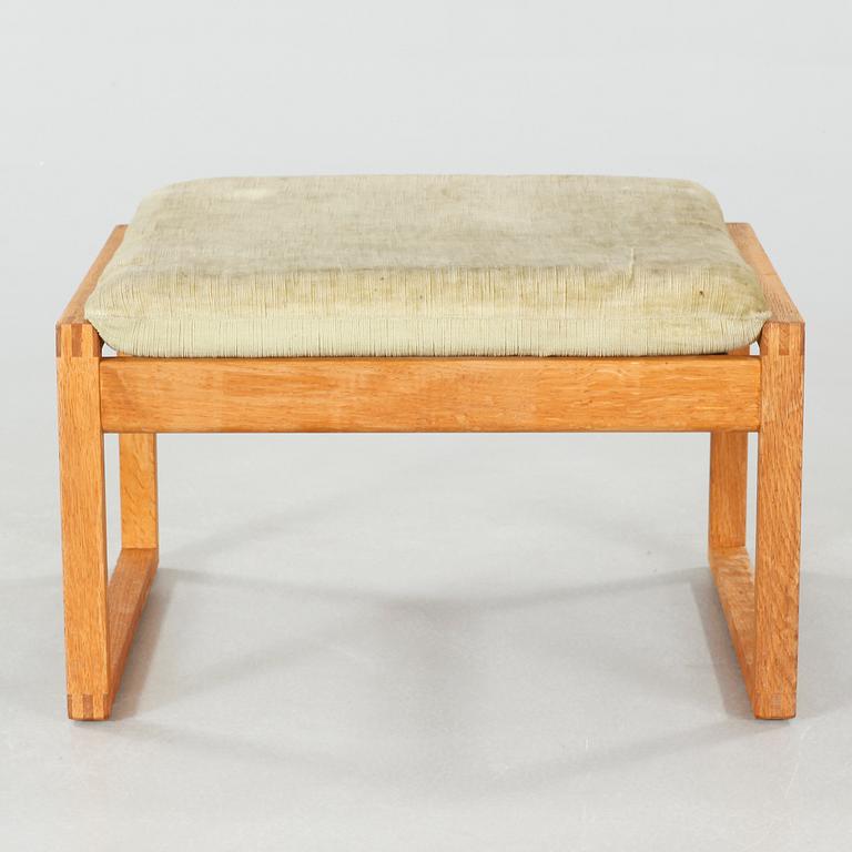 A stool by BØRGE MOGENSEN, Fredericia Stolefabrik, model 2248, ca 1960s.