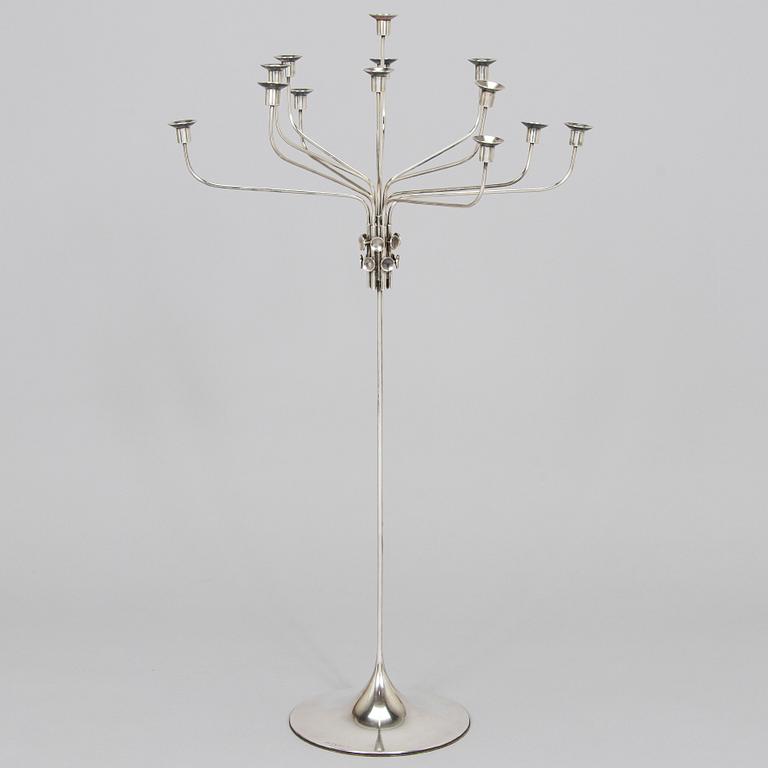 Tapio Wirkkala, kandelaber "TW412", silver Kultakeskus, Tavastehus 1985.
