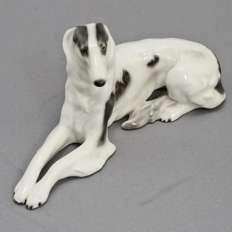 FIGURIN, porslin, Goldscheider, Österrike, 1900-tal.