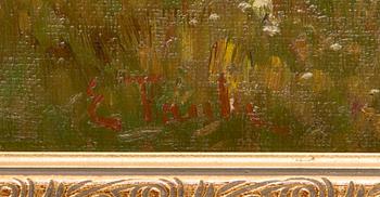 Eugen Taube, Skymningslandskap.