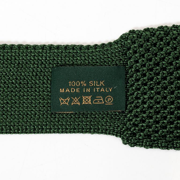 Rolex, tie, "Cravate tricot verte".