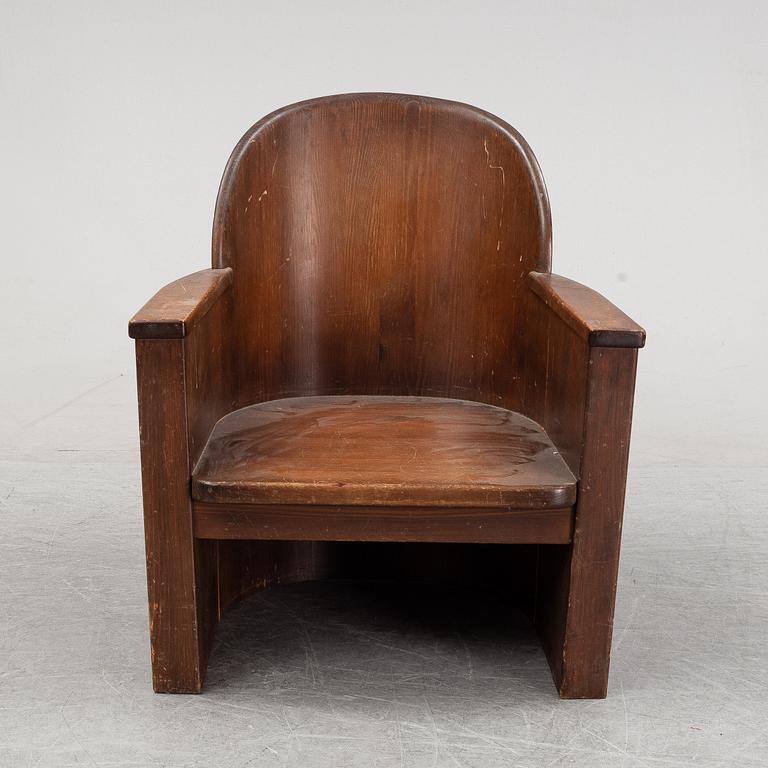 Fåtölj, Åby möbelfabrik, 1930-40-tal.