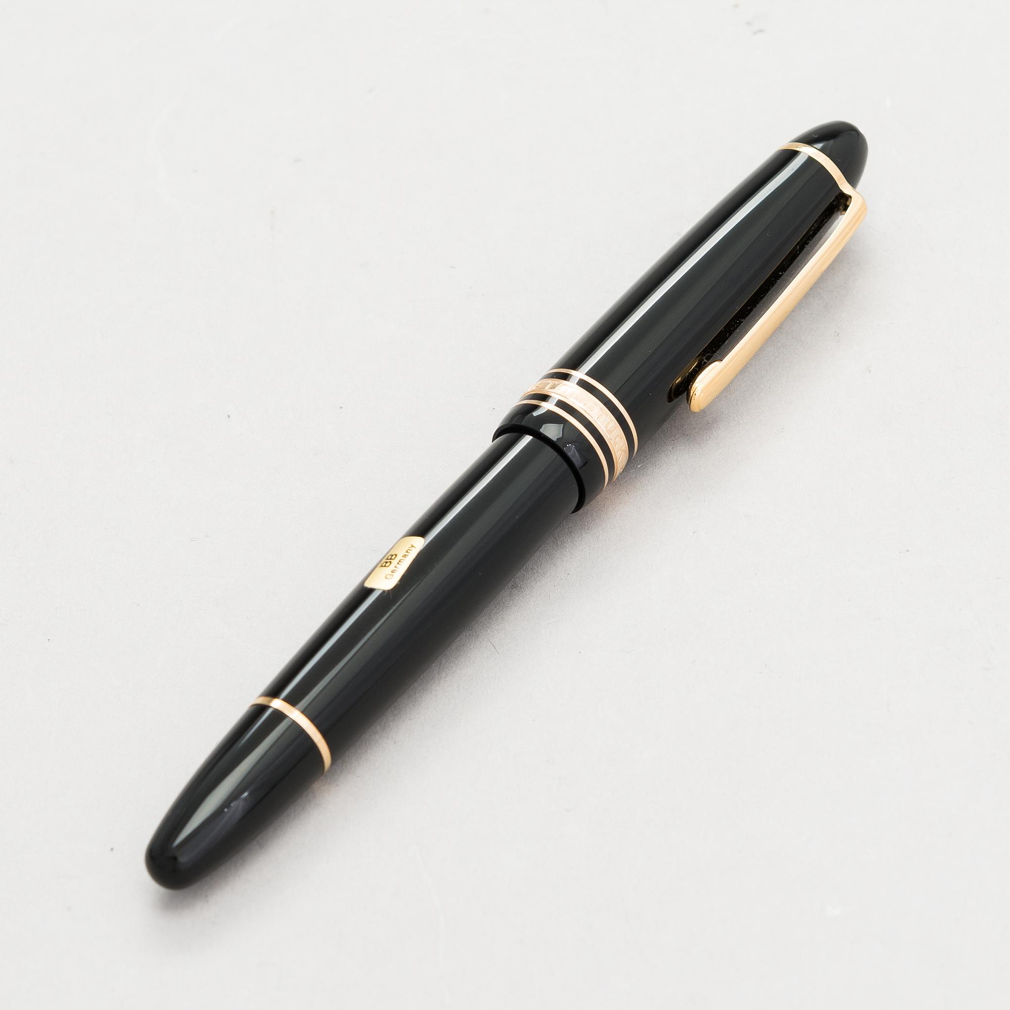 Montblanc, reservoirpenna, Meisterstück.