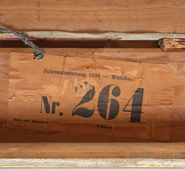 Axel Lindman, Winter scene.