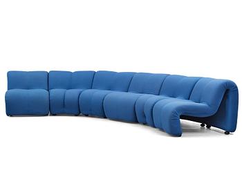 54. Jan Ekselius, a modular sofa, 'Etcetera Modul', J.O. Carlssons Möbel AB, Vetlanda, Sweden 1960-70s.