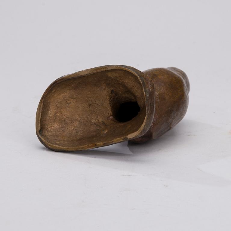 ULF TIKKANEN, skulptur, brons, signerad.
