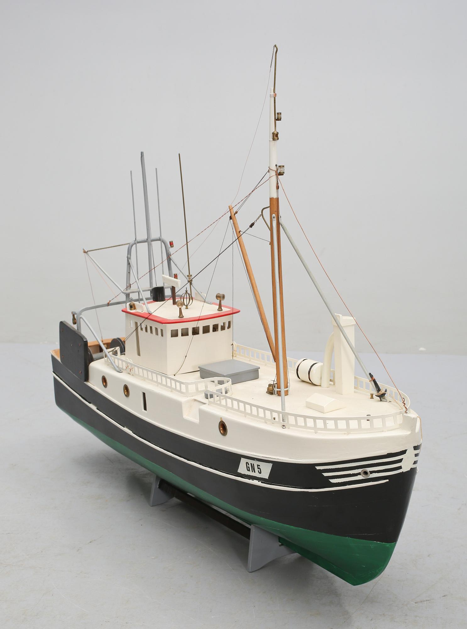 MODELLBÅT, 1900-talets andra hälft.