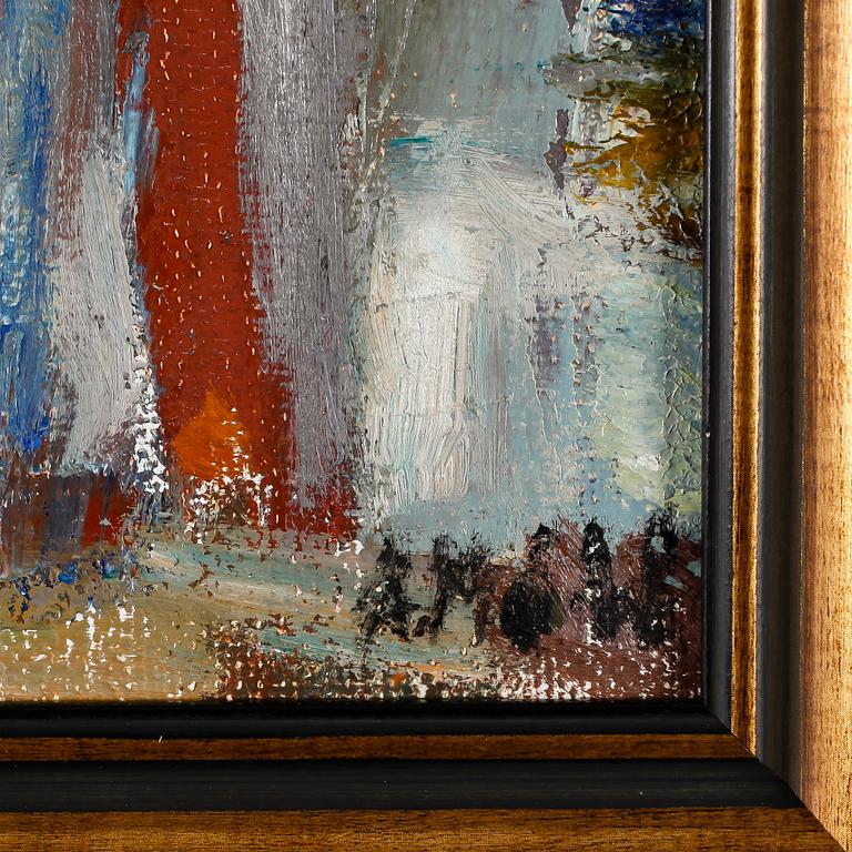 ASTRID MUNTHE-DE WOLFE, olja på duk, signerad.