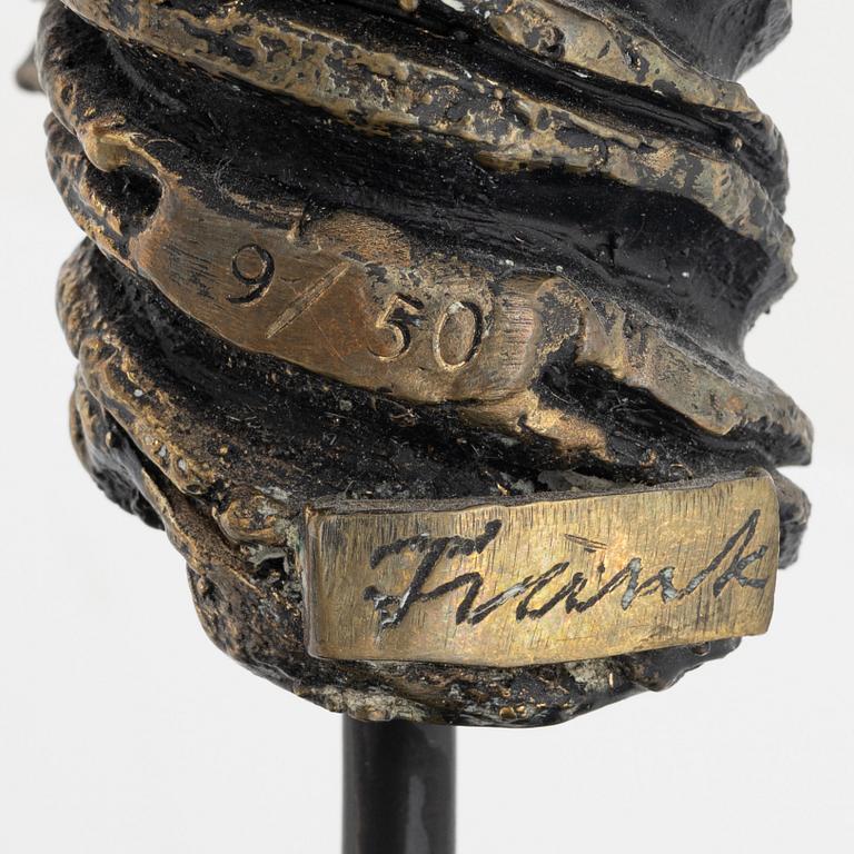 Frank Olsson, sculpture. Signed and numbered. Height 30 cm.