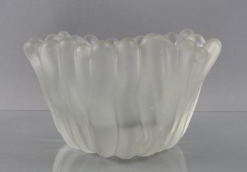 SKÅL, glas, "Jäkälä", Tapio Wirkkala, Iittala, Finland.