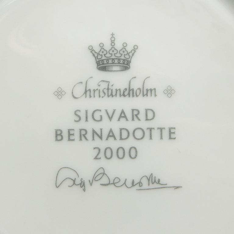 Sigvard Bernadotte, servis 106 dlr "Millennium-line Marianne", Christineholm, Fyrklövern.