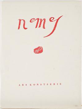 ENDRE NEMES, litografier, 6 st, i mapp. Signerade.
