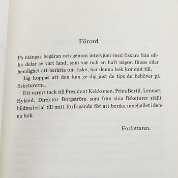 Böcker 3 vol "Fiskar och fiske i Norden" samt "Oss sportfiskare emellan".